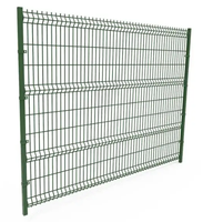 Panneau de clôture en treillis soudé 3D robuste et résistant, maille 50x200mm, fil de 5mm, clôture de sécurité industrielle, treillis soudé 3D