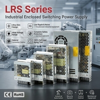 Alimentation à découpage LEYU LRS-150 150W 12V 24V 36V 48V Convertisseur AC/DC SMPS Transformateur industriel pour systèmes LED, CNC, CCTV
