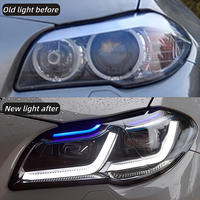 Pour BMW F10 phare LED projecteur lentille 2011-2017 F18 520i 525i 530i F11 avant DRL Signal 12V automobile accessoires voiture lumières