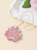 Pendentif Créatif en Alliage Plaqué Or Coquillage Perle Océanique Style Punk, Vente en Gros Usine de Bijoux