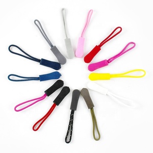 Meetee G9-2 Mélange Couleur Cordon Tirette Tire Extrémités Serrure Zip <span class=keywords><strong>Clip</strong></span> Boucle Noir Pour Sac À Dos Accessoires Vestimentaires - Product Image 3