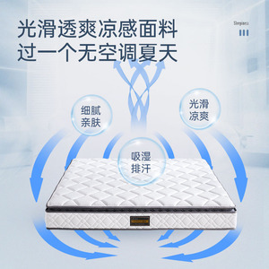 ที่นอนอัจฉริยะ LfK รุ่น Smart Spring หนา 2 ซม. ยางพารา ความแน่นปานกลาง 25 ซม. Mcw1-132 ระบายอากาศเย็นสบาย พร้อมระบบพ็อกเก็ตสปริงเพื่อสุขภาพ - Product Image 1