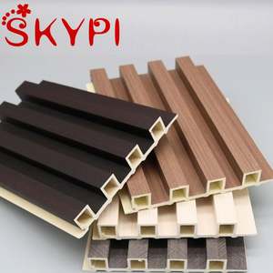 แผ่น<span class=keywords><strong>ผนัง</strong></span>ตก<span class=keywords><strong>แต่ง</strong></span>ภายในแบบ 3 มิติ ขนาด 600 มม. ผลิตด้วยวิธี Co-Extruded  วัสดุ PVC ลายไม้ - Product Image 6