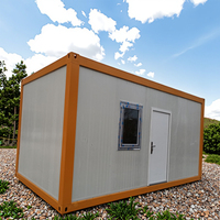 Casa Contenedor Modular Contemporánea, Personalizable, Móvil, Transpirable, de Acero Ligero, Certificada por la CE, de 20 pies/40 pies, Plegable, Portátil y Fácil de Transportar
