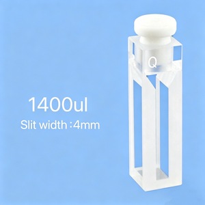 Cuvette de fluorescence au quartz personnalisable / Microcellule pour analyseur de laboratoire - Product Image 2