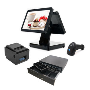 Toàn Bộ 15.6Inch Tiền Mặt Đăng Ký Máy Pos Màn Hình Cảm Ứng Với <span class=keywords><strong>Windows</strong></span>/Android Hệ Điều Hành - Product Image 1