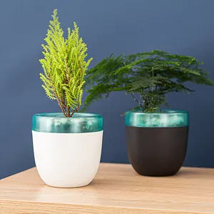 Groothandel China Decoratieve Moderne Drijvende Plant Pot Stand Met Pot Voor Indoor Planten Planter Bloem Leuke
