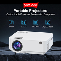 Équipements de présentation EASIPRO, projecteur portable, mini projecteur, projecteurs Android, vidéo portable, projecteur 4K