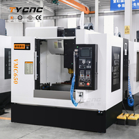 Centre d'usinage vertical multifonction VMC650 de haute précision, entièrement automatique, BT40, 8000 tr/min