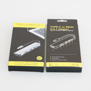 <strong>USB</strong> C Hub 6 Port 6 in 1 High Speed HDTV <strong>USB</strong> <strong>3.0</strong> Type C and TF <strong>Card</strong> <strong>Reader</strong> - Product Image 6