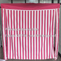 Parasol de plage carré personnalisé 2m, toile RPET de qualité supérieure, protection UPF, coupe-vent, indispensable pour l'extérieur