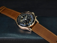 Reloj de Pulsera Cronógrafo de Lujo Top Time Deus Series de 41 mm para Hombre, Estilo Retro de Negocios, Reloj de Cuarzo con Correa Deportiva de 20 mm de Ancho