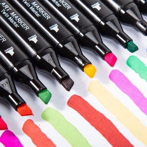 Juego de 12-262 Colores, Marcadores de Doble Punta, Pincel Oblicuo de 6 mm, Marcadores Permanentes para Dibujo Artístico con Alcohol, para Artistas, Adultos y Niños - Product Image 6