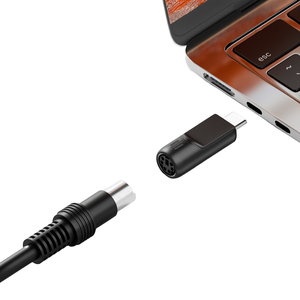 Adaptateur d'alimentation universel DAJIANG DC <span class=keywords><strong>PS2</strong></span> mâle vers Type-C femelle USB à charge rapide pour appareil photo, ordinateur portable, souris, clavier - Product Image 1