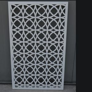 Panel de Malla Metálica Perforada Decorativa, Revestimiento Exterior, Sistema de Muro Cortina de Aluminio, Panel de Fachada Soldado, Perforado Plateado - Product Image 2
