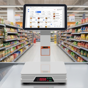 Terminal Punto de Venta de Pantalla Dual de 15.6 Pulgadas con Impresora, Báscula y Caja Registradora Táctil para Supermercados y Tiendas Minoristas - Product Image 1