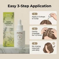 Sérum capillaire botanique aux peptides avec 95 % d'ingrédients naturels, renforce les follicules, OEM/ODM, marque privée, vente en gros, personnalisé
