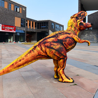Publicité produits gonflables personnalisés Costume dessin animé Animal marche gonflable Dragon dinosaure