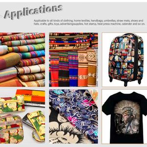 Nouvelle machine de transfert thermique semi-automatique à tambour de 270 mm et rouleau de 73 pouces, gain de place, pour l'impression de vêtements de sport - Product Image 6