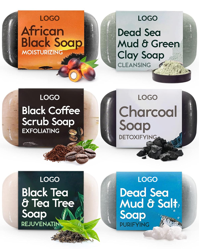 OEM Luxury 6 Piece Bar Soap
