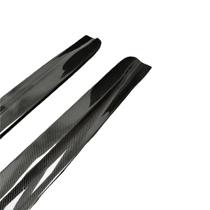 Kit de faldones laterales de fibra de carbono estilo 3D para SUV F16 2014-2019 con alerones laterales - Estilo deportivo, fácil instalación - Product Image 4