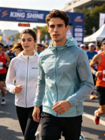 Veste de sport pour homme à prix d'usine, veste imperméable, veste de cyclisme, veste coupe-vent pour homme, veste de course en polyester