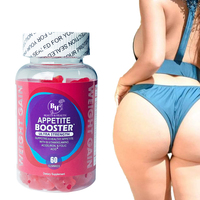 Bonbons gélifiés naturels riches en protéines pour la prise de masse musculaire, stimulant l'appétit, complément alimentaire pour une prise de poids rapide pour femmes (OEM)