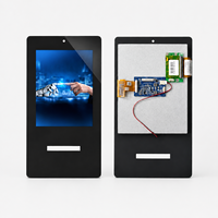 Écran tactile personnalisé de 7, 8 et 10,1 pouces, haute luminosité, protection IP65, large plage de température, écran LCD pour système d'entrée de bâtiment