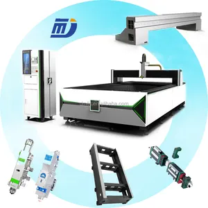 Jinan factory produces 2000w CNC fiber laser cutting machine
