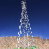 Tour de télécommunication autoportante Shenghong 33m/40m à 4 pieds en acier galvanisé pour récepteur WiFi, norme ANSI/TIA-222-G