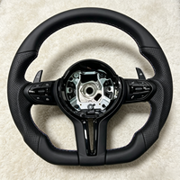 Setir Mobil Kulit Kustom untuk BMW F80 F10 F15 M4 M5 M6 X3 X4 E70 E90 M3 F30 F32 Suku Cadang Interior Mobil
