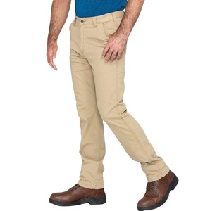 Individuelle robuste flexible entspannte Herrenarbeitshose Canvas-Fit - Product Image 2