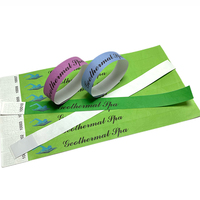 Usine En Gros Pas Cher Personnalisé Papier Bracelets Bracelet Vip Unique Numéroté Tyvek Bracelets
