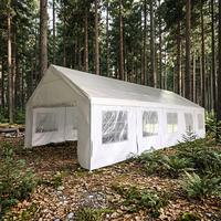 Carpa Moderna Grande y Fácil de Montar para Eventos al Aire Libre, Toldo Transparente para Bodas, Carpa para Fiestas, Toldo para Bodas, Fácil Montaje al Aire Libre, Uso en Todas las Estaciones