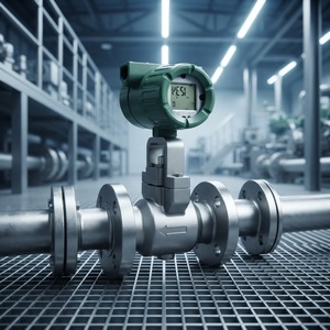 Débitmètre numérique à bride en acier inoxydable Yokogawa d'origine, neuf - Product Image 1