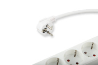 Barrette d'alimentation EU 4 voies avec prise d'extension électrique usb avec interrupteur marche/arrêt et indicateur l
