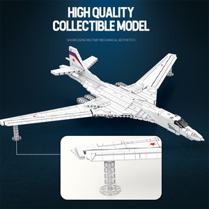 Reobrix Tu-160 White Swan, Bloques de Construcción del Bombardero Estratégico, Modelo 33031, 1598 Piezas, Kit de Construcción Educativo para Niños - Product Image 6