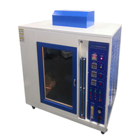 Máquina de Prueba de Retardante de Llama, Cámara de Prueba de Llama para Plástico, Probador de Combustión Horizontal y Vertical Más Popular
