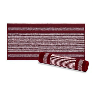 Alfombra Casablanca Pasilera de Diseño Único, 57x100cm, Alfombra Moderna de Tejido Plano con Rayas para el Hogar - Product Image 1