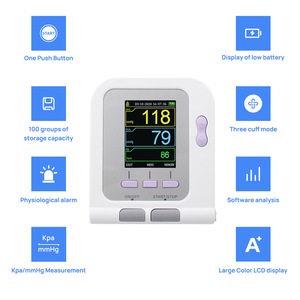 <span class=keywords><strong>CONTEC08A</strong></span> <span class=keywords><strong>VET</strong></span> Monitor de presión arterial Monitor electrónico de presión arterial digital BP - Product Image 4