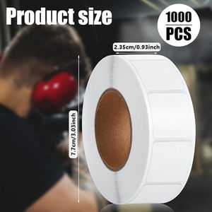 Etiquetas de Envío de Papel Sintético Térmico Directo, Impermeables, en Rollo, Compatibles con la Mayoría de las Impresoras Térmicas - Product Image 4