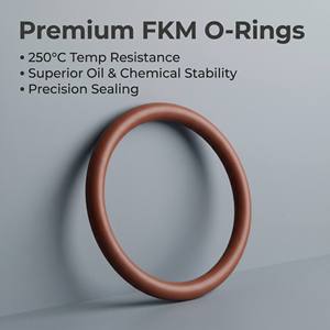 Juntas Tóricas de Elastómero Fluorado FKM de Alto Rendimiento, Baja Compresión, para Sistemas Hidráulicos, Neumáticos, Automotrices y de Combustible <span class=keywords><strong>JFS</strong></span> - Product Image 1