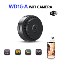 QZT Wd15 Full Hd Mini Cámara Wifi interior hogar Ip vigilancia Grabación en bucle seguridad inalámbrica niñera cámara de visión nocturna