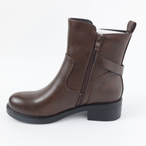 <span class=keywords><strong>Bottines</strong></span> confortables en PU élastique pour femmes, 4 couleurs plus foncées, motif uni, hauteur accrue, classique, fabriqué en Chine - Product Image 3