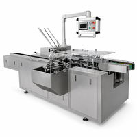 Machine d'emballage automatique de gobelets, sachets de thé, café, pizzas, gâteaux, ligne d'emballage en boîte à grande vitesse, taille personnalisable, performance stable