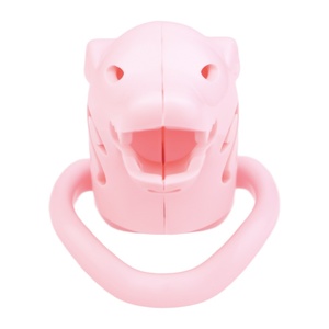Dispositivo de Castidad Masculino Grande con Forma de Delfín, Jaula para Pene Reutilizable de Resina ABS, Juguete Sexual para Hombres, BDSM, Fetichismo, Bondage, Varios Colores Disponibles - Product Image 3