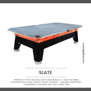 Mesa de billar de lujo de 7 pies, edición torneo, multifunción, con superficie de pizarra, 3 en 1, para el hogar, con hockey de aire. - Product Image 6