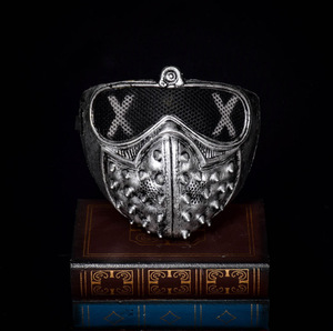 นาฬิกาคอสเพลย์ผีปีศาจสำหรับสุนัข,ชุดตกแต่งวันฮาโลวีนฝาครอบใบหน้าร้อนแรงหมุดย้ำแนวพังก์สำหรับเทศกาลปาร์ตี้ - Product Image 6