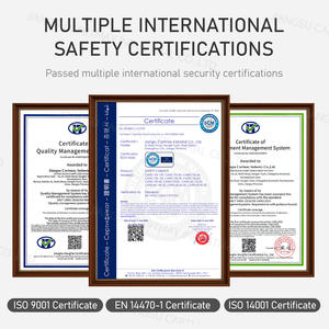 ארון בטיחות צהוב נגד פיצוץ Cartmay EN 14470-1 לגלילי גז ופחיות תרסיס עם עמידות בפני קורוזיה - Product Image 6