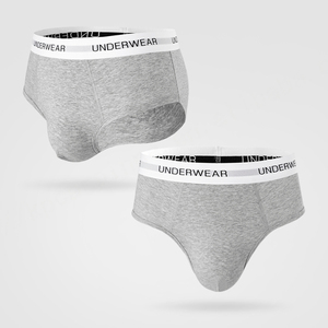 Calzoncillos bóxer personalizados para hombre, patrón de rayas de LICRA de algodón sostenible con logotipo personalizado, estilo clásico, suministro de paquete OEM/ODM - Product Image 3